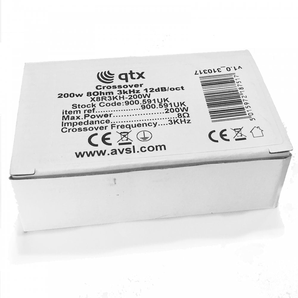 2-Way Speaker Passive Crossovers 200W 3kHz