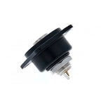 Isolated BNC Chassis Connector, Solder Version in Black D-Shape Housing