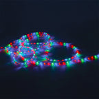 Multi-Coloured Rope Light 50m Indoor Outdoor with 8 Pattern Controller