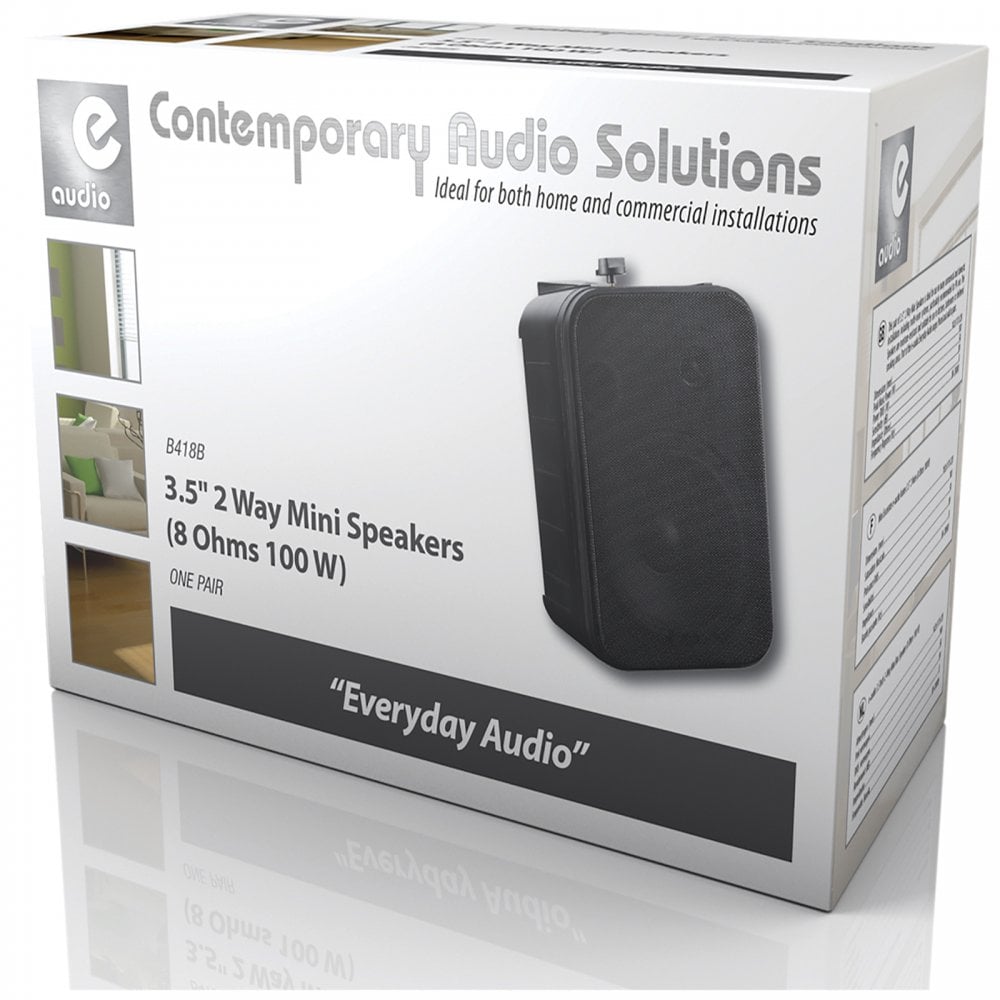 Stereo Background Speakers 100w