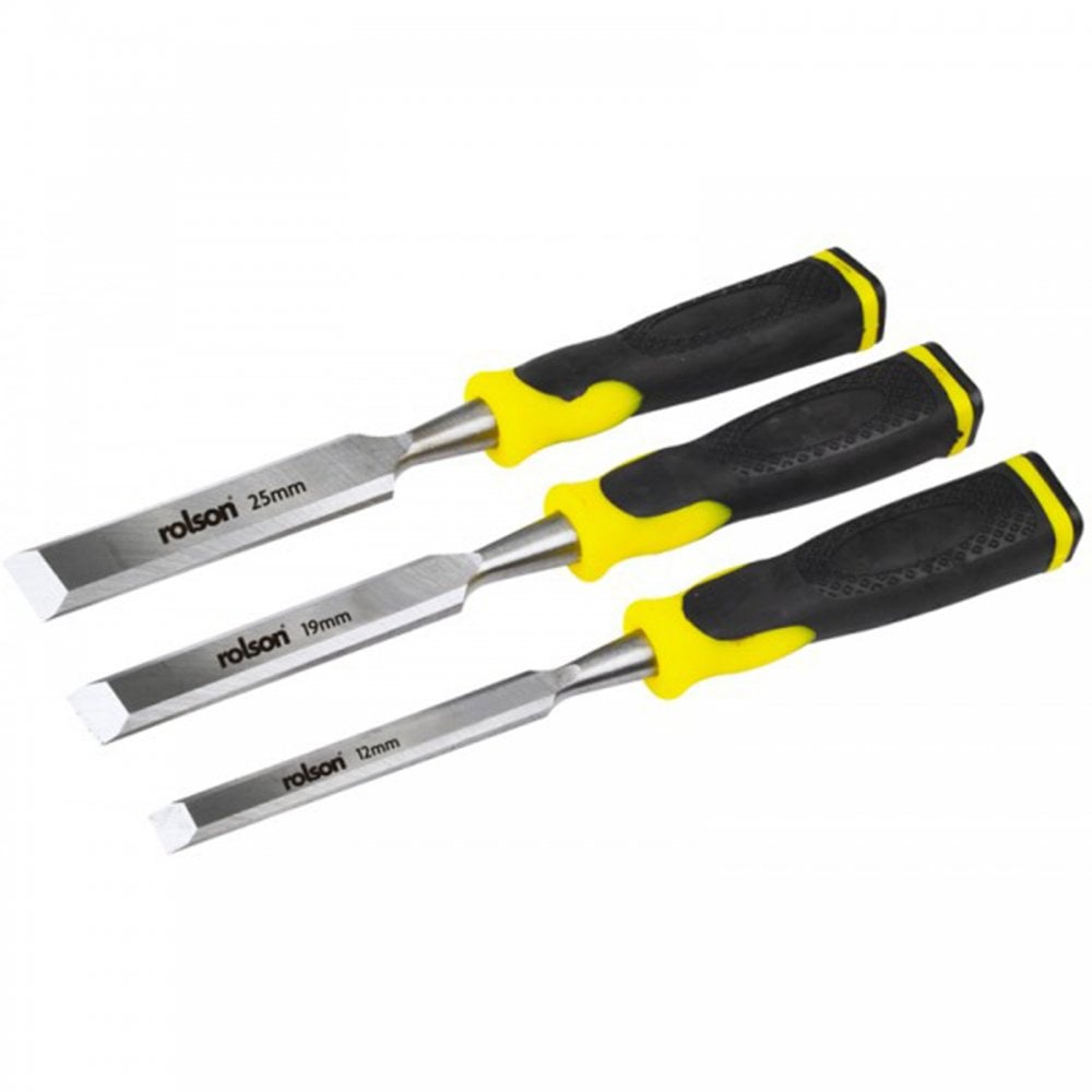 3pc Drop Forged Wood Chisel Set