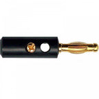 4mm Red & Black Banana Plug with Hard Plastic Cover & Screw Terminals