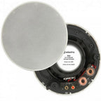 SL Series Slimline Ceiling Speakers (Pair) 6 1/2" 35w 8 Ohms White