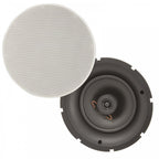 SL Series Slimline Ceiling Speakers (Pair) 6 1/2" 35w 8 Ohms White