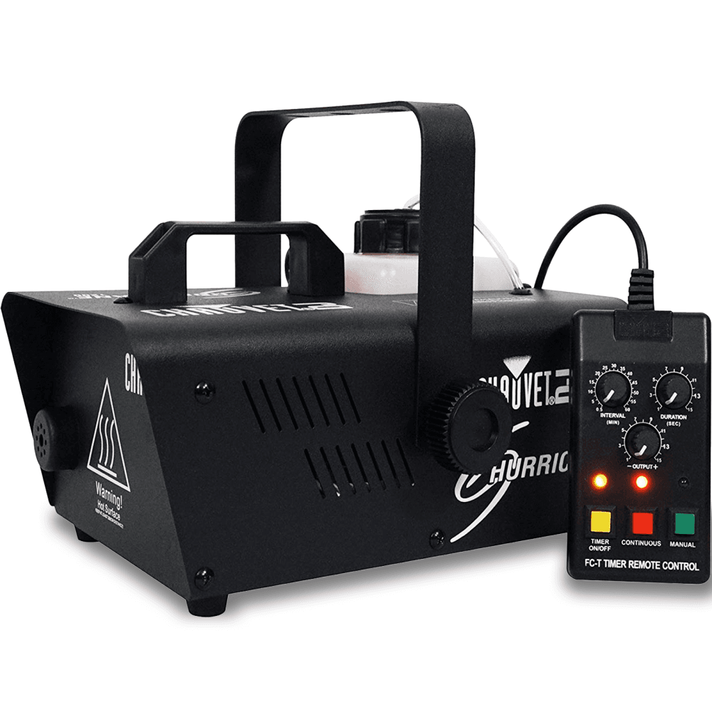 Hurricane 1200 Lightweight Water-Based 1.0L Fogger Fog Smoke Machine