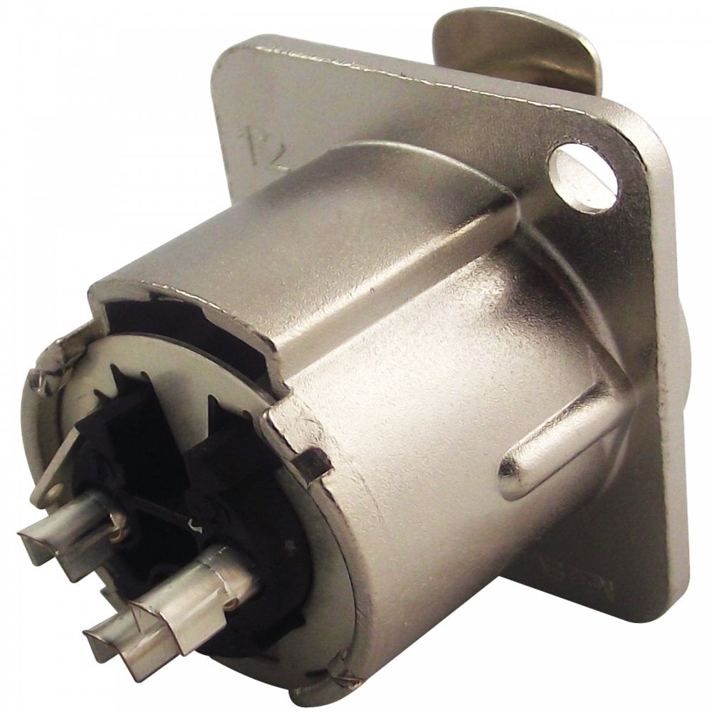 NC3FD-LX 3-pin XLR Chassis Socket