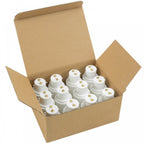 Box of 12 Lamp Socket Converters Bayonet to Screw