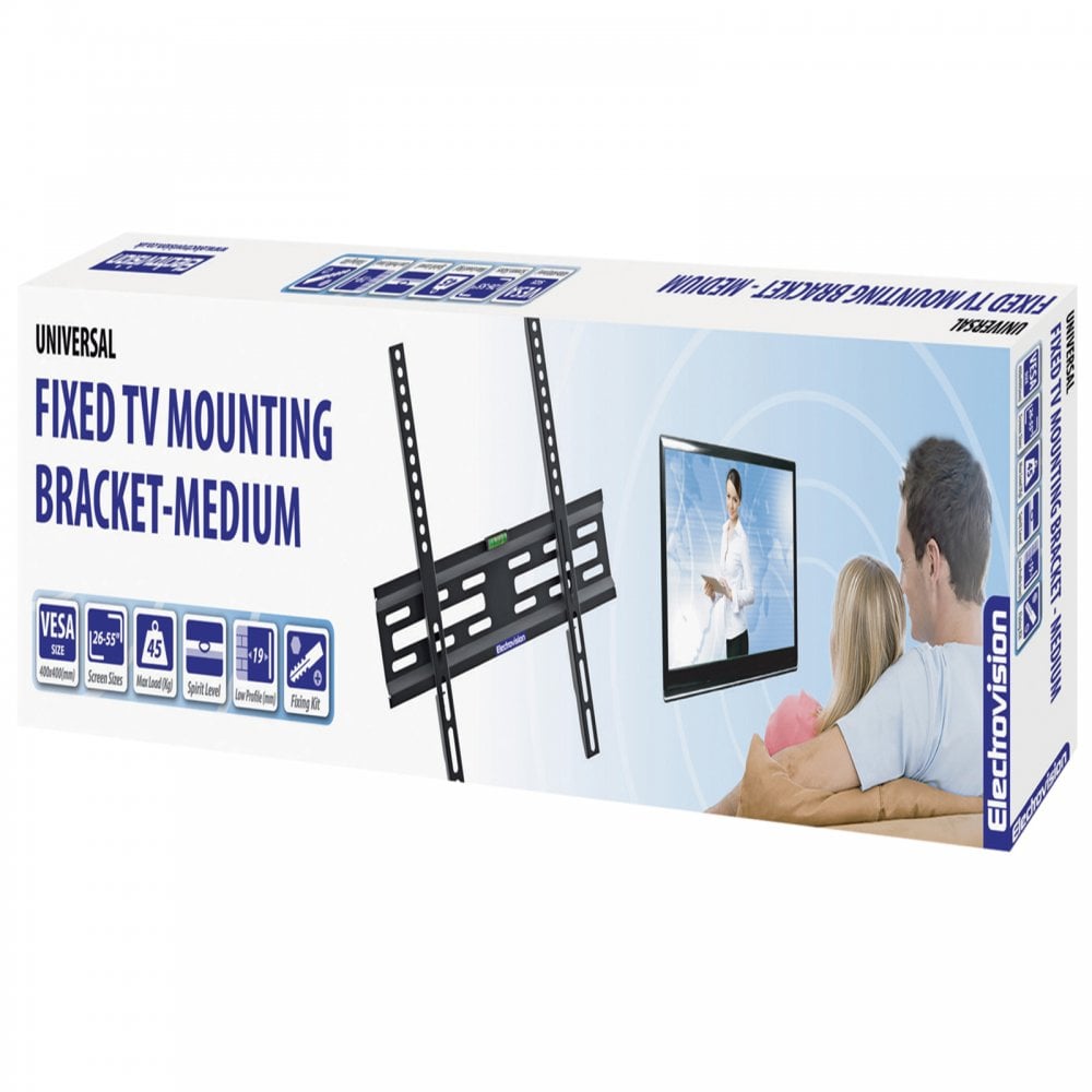 Low Profile Fixed TV Mounting Bracket 26-55 Inch
