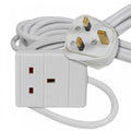 1 Gang Extension Leads in 2M, 3M, 5M, 10M & 15M Lengths