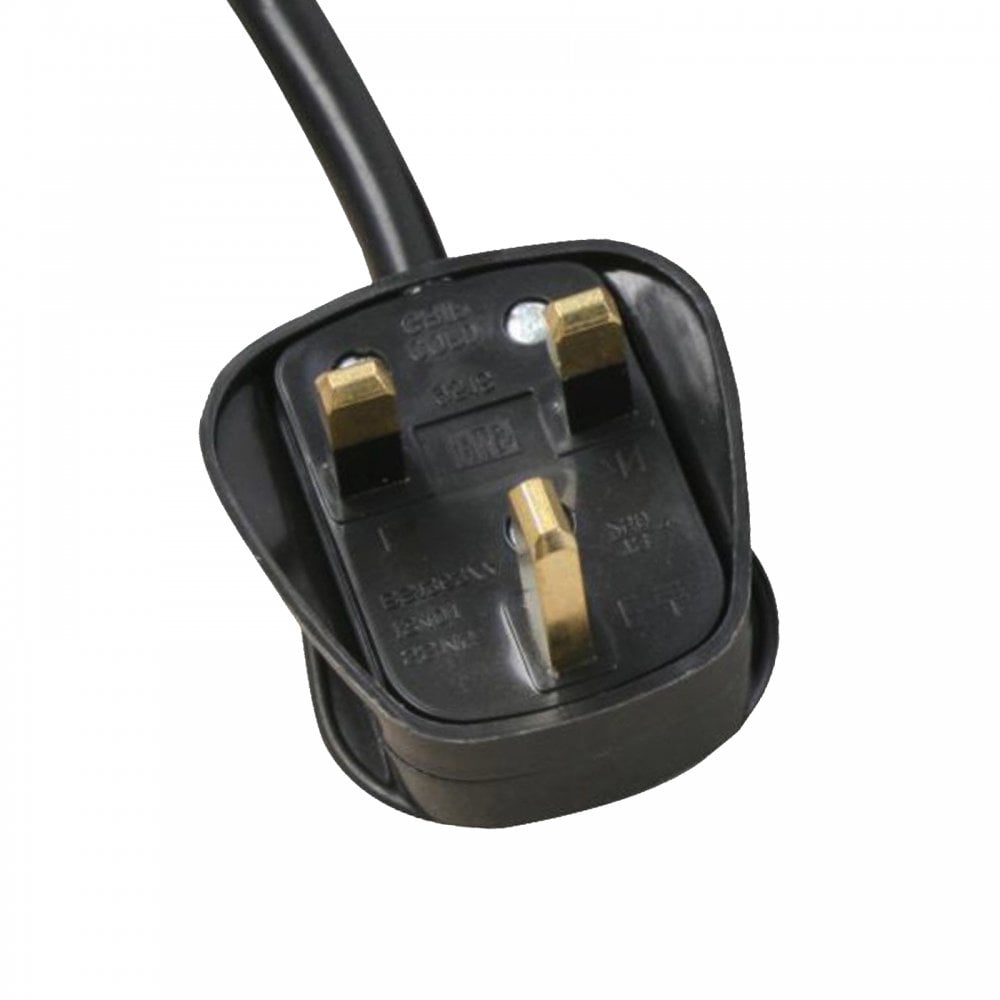 6 Gang Extension Leads in 1M, 2M, 3M, 5M & 10M In Black