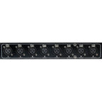 8 Way DMX Lighting Signal Splitter DMX-SR8 Rack Mountable