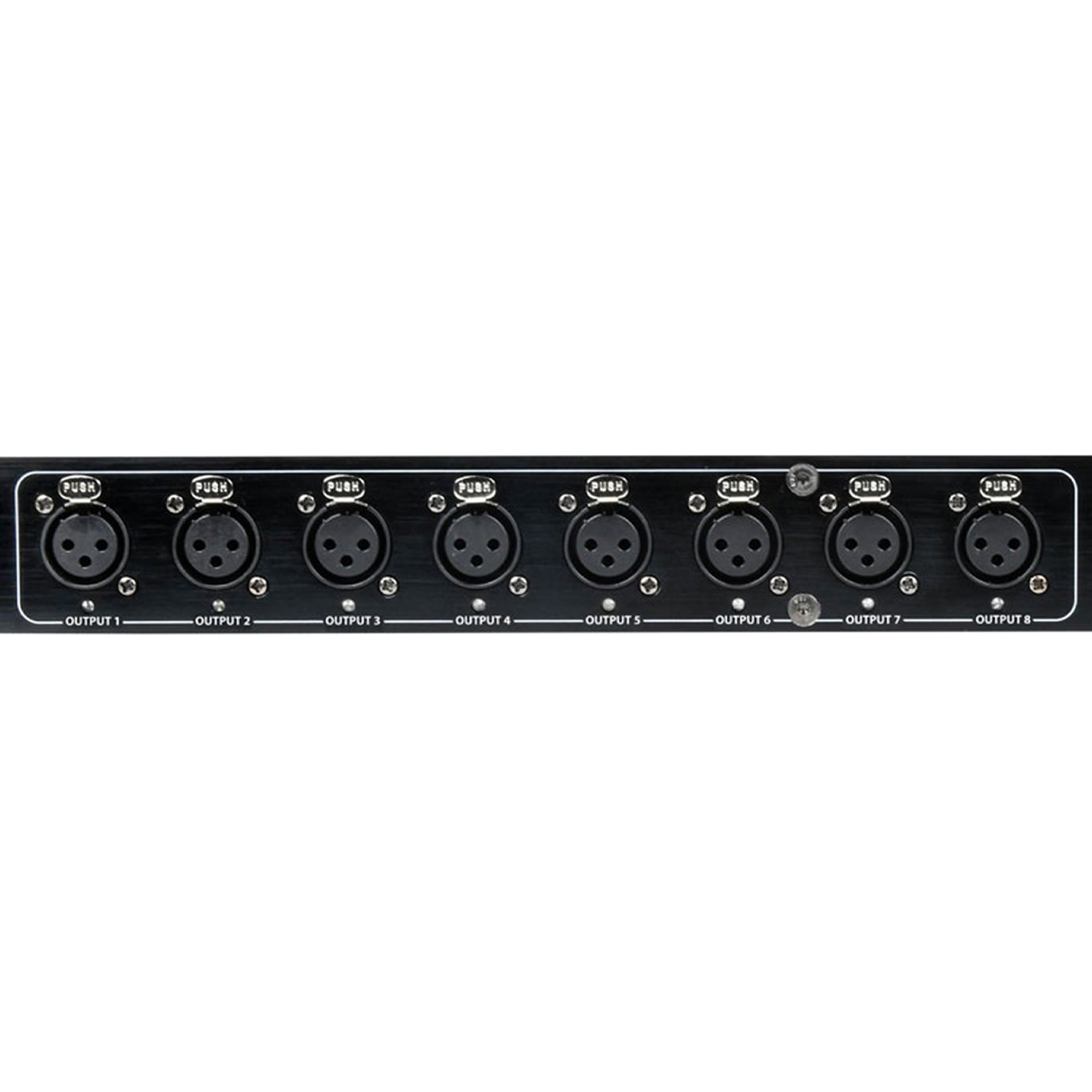8 Way DMX Lighting Signal Splitter DMX-SR8 Rack Mountable
