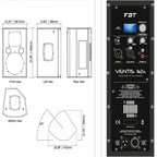 Ventis 112A 2-Way Bi-Amplified Active Speaker