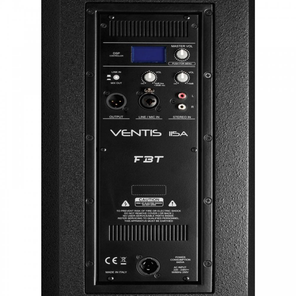 Ventis 115A 2-Way Bi-Amplified Active Speaker