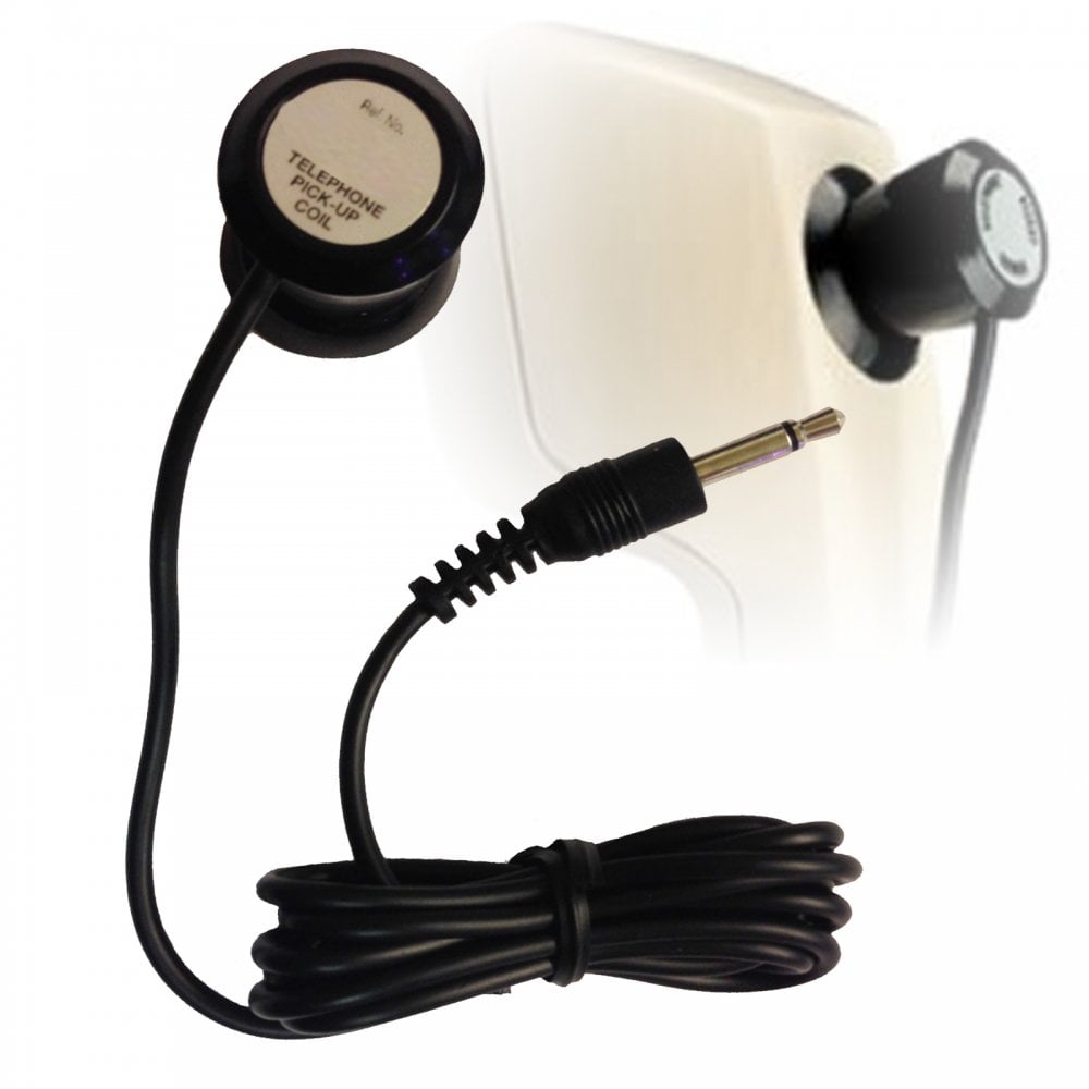 A171 Telephone Recording Pickup Coil Suction Cup Microphone
