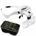 LED Illuminated Hands Free Head Magnifier Visor