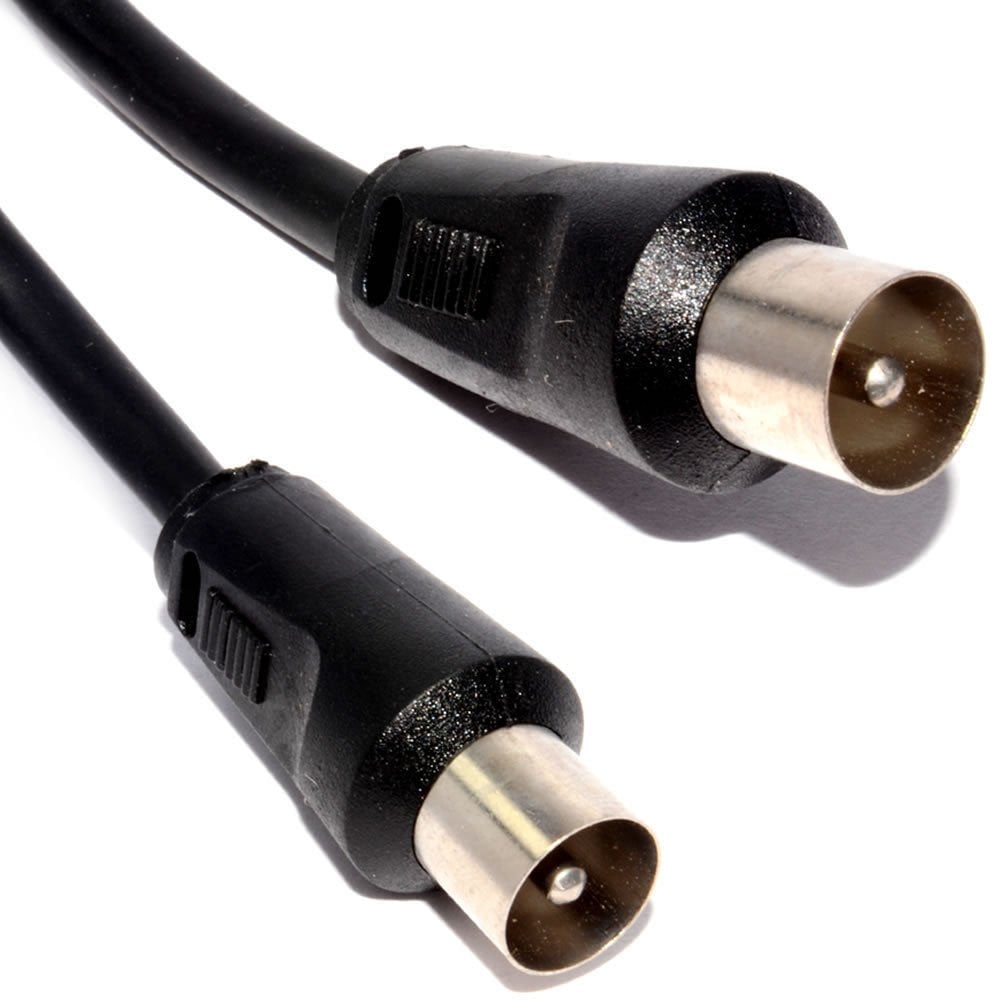 Coaxial Plug to Coaxial Plug Lead Shielded