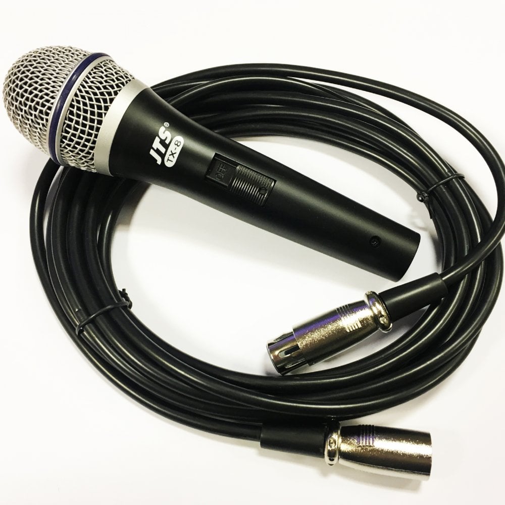 TX-8 Dynamic Vocal Microphone Performer PA DJ