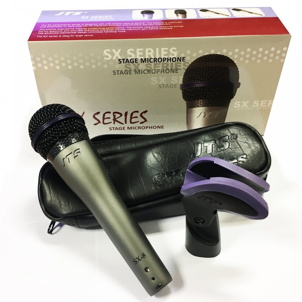 SX-8 Dynamic Vocal Microphone Performer PA DJ