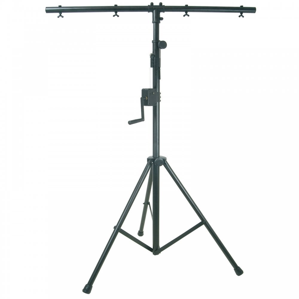 Heavy Duty Lighting Stand With Winch & T-bar