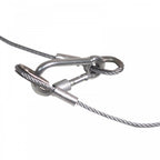 Catenary Safety Wire 25cm 250mm x 3mm Diameter inc Shackle