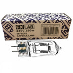 Clear 150w 230v GX6.35 Bi-Pin Capsule Lamp