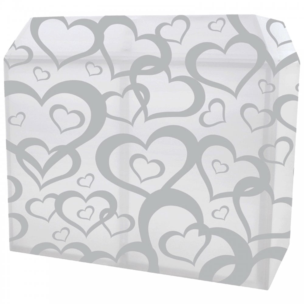 DJ Booth Graphic Style Heart Design Lycra