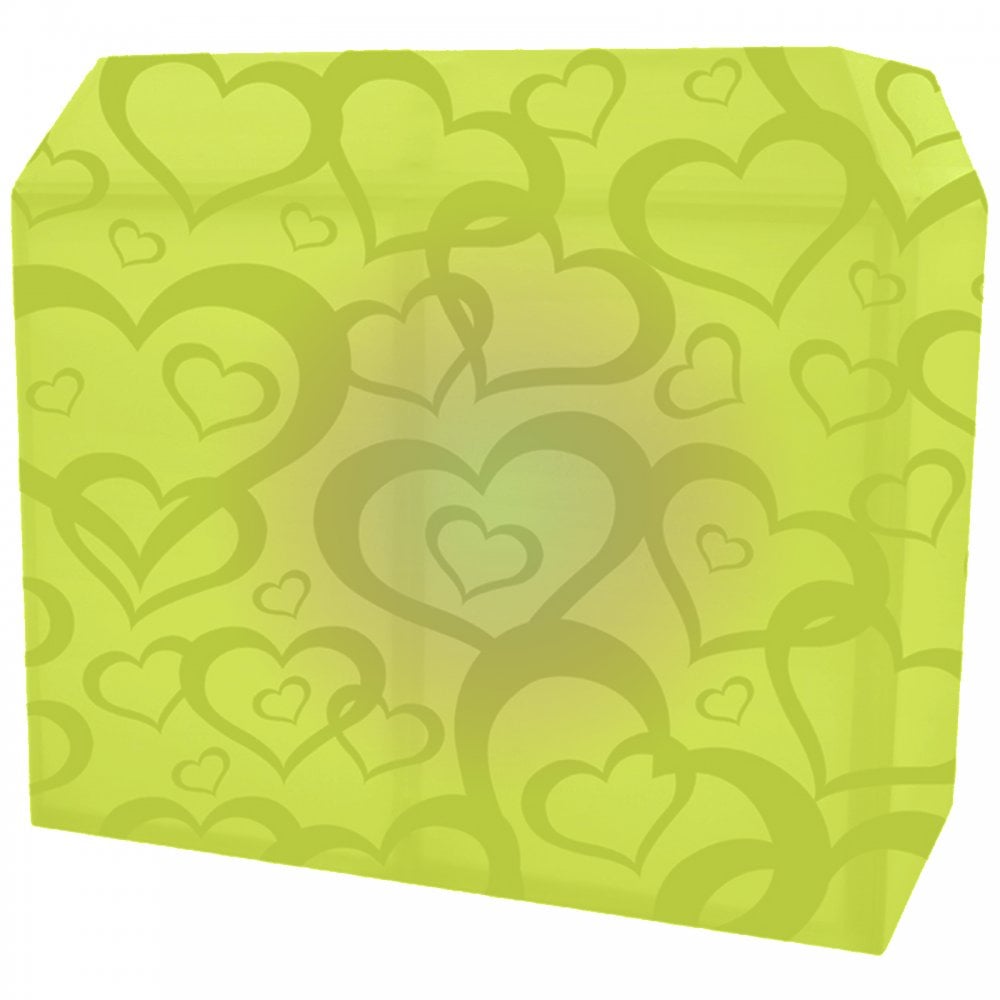 DJ Booth Graphic Style Heart Design Lycra