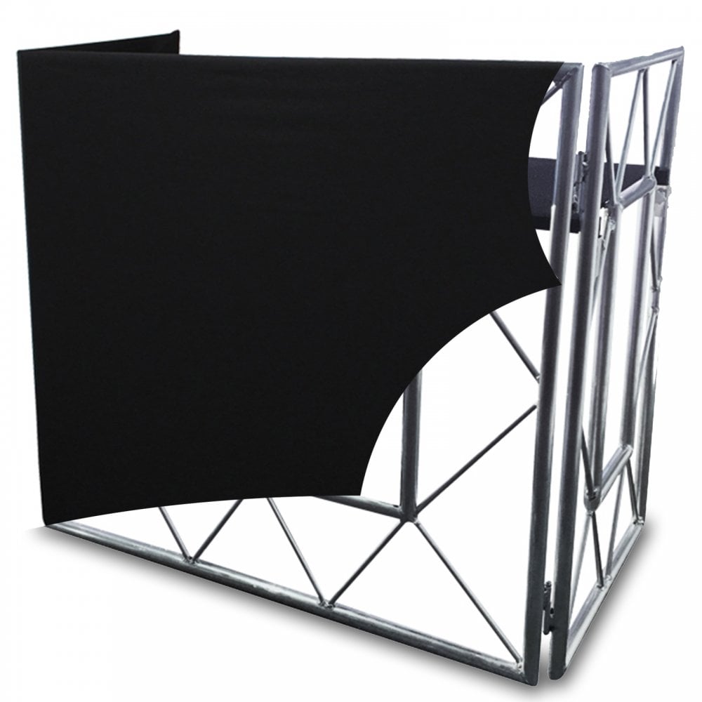 Truss Booth Lycra – Black Cloth Cover