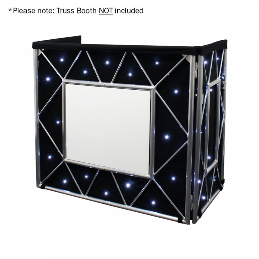 Truss Booth LED Star cloth System Cool White