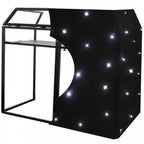 DJ Booth Warm White LED Starcloth System