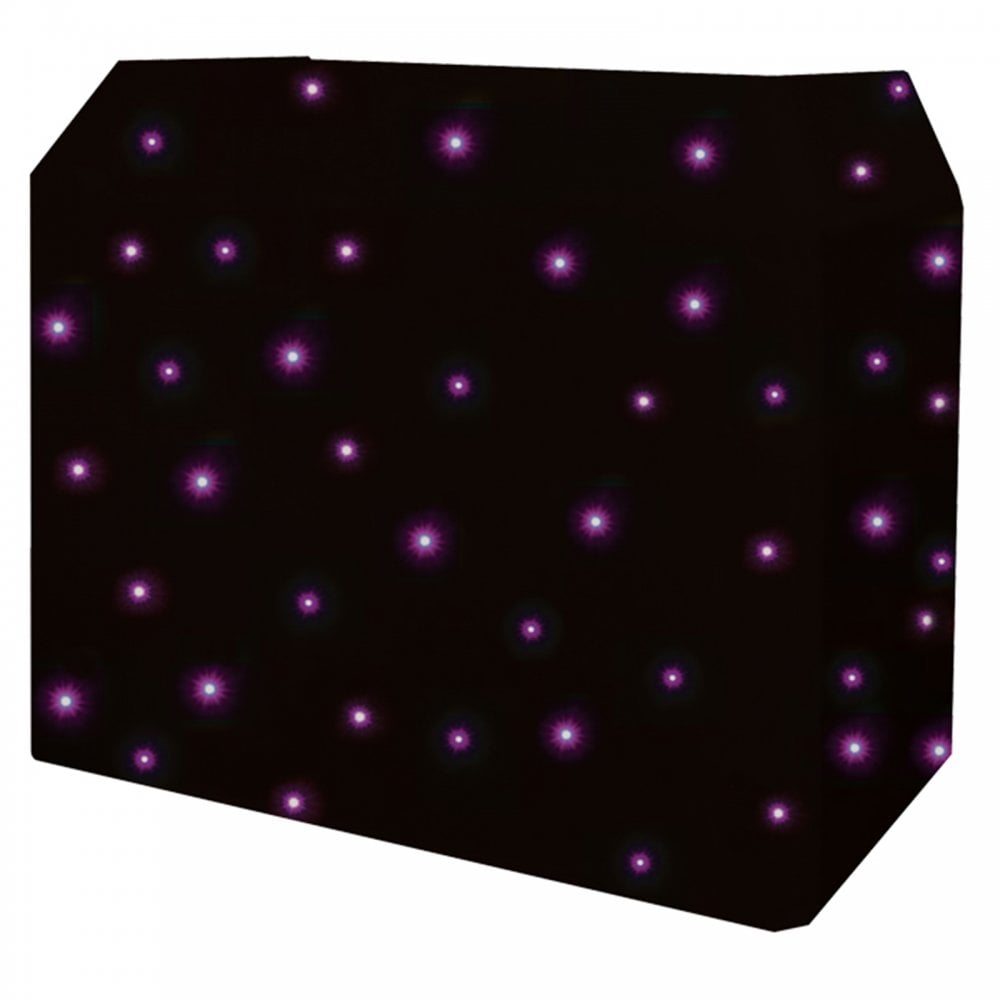 DJ Booth Quad Colour LED Starcloth System