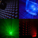 Derby Multi DMX Controlled Multibeam LED Light Effect