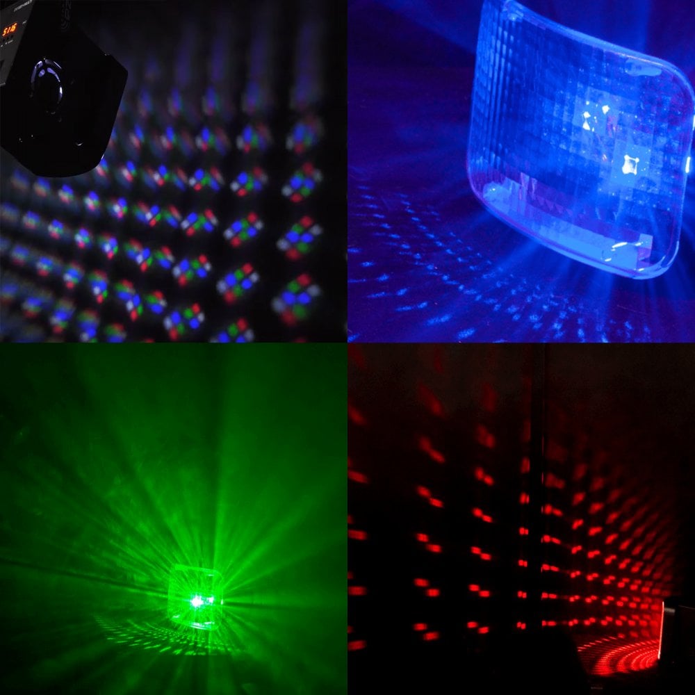 Derby Multi DMX Controlled Multibeam LED Light Effect