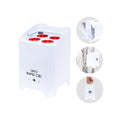 White Rapid QB1 HEX Colour Battery Uplighter
