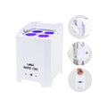 White Rapid QB1 HEX Colour IP Rated Battery Uplighter