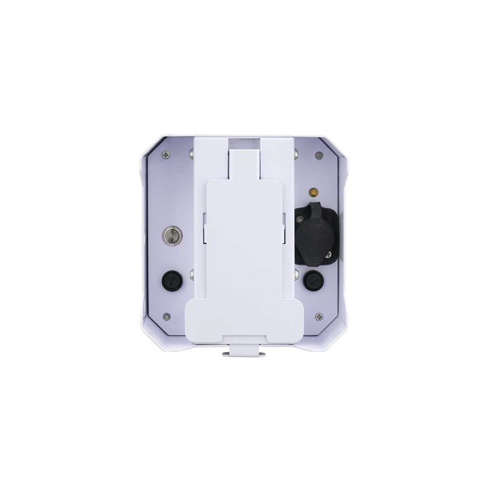 White Rapid QB1 HEX Colour IP Rated Battery Uplighter