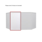 DJ Screen Replacement White Lycra Cloth (Single)