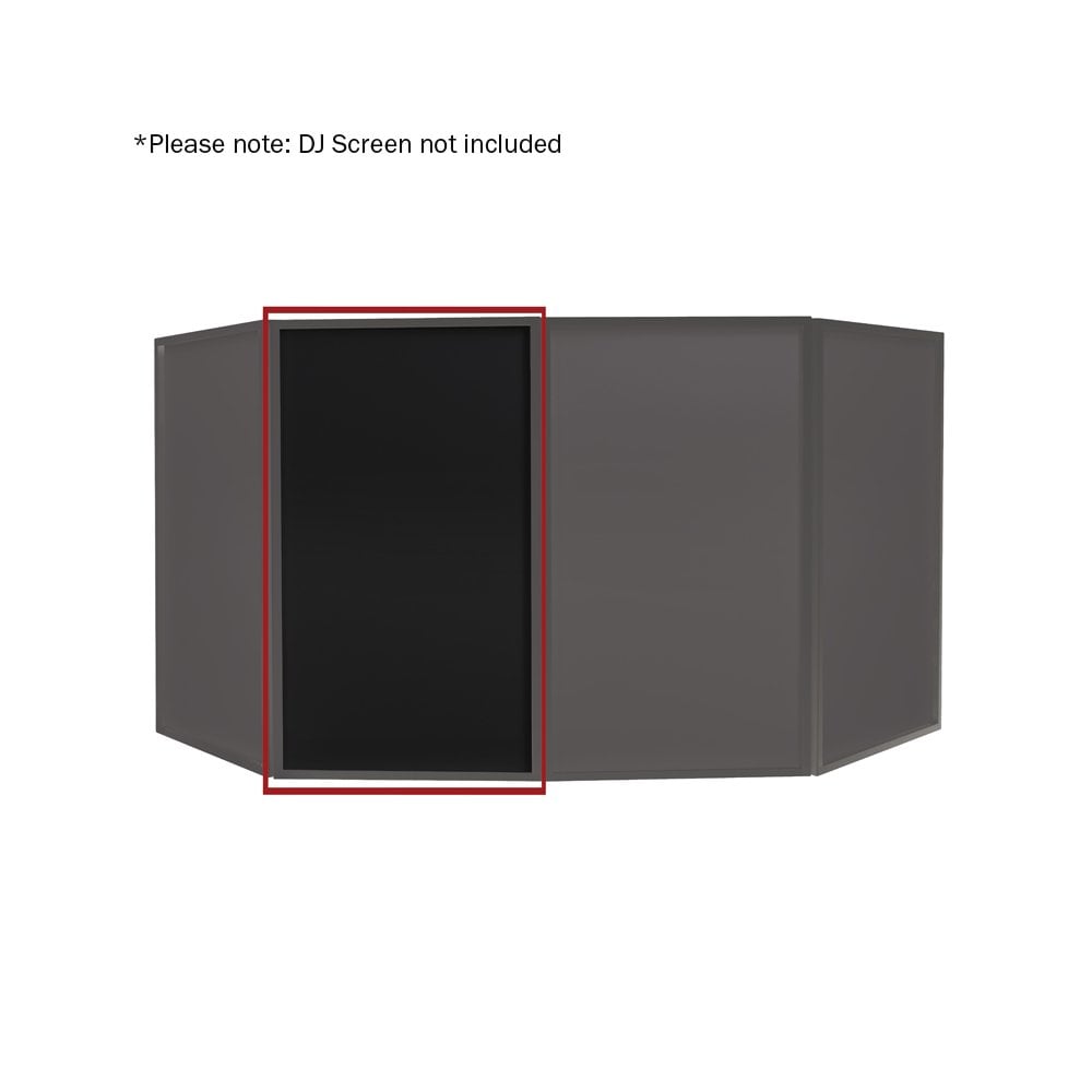 DJ Screen Replacement Black Lycra Cloth (Single)