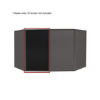 DJ Screen Replacement Black Lycra Cloth (Single)