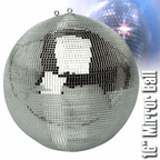 Silver Mirror Ball Decor Lighting 400mm 16"