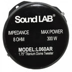 1.75" Titanium Bullet Super Tweeter 300w