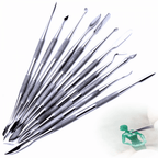 12 Piece Stainless Steel Wax Carver Set 59137 Hobby in Wax Clay Moulding