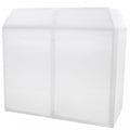 DJ Booth Replacement White Lycra Scrim Cloth