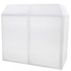 Replacemnet DJ Booth White Lycra Scrim Cloth with Bag