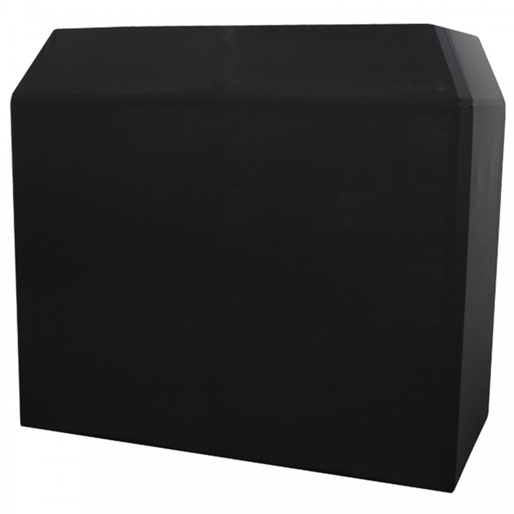 DJ Booth Replacement Black Lycra Scrim Cloth
