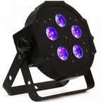 Mega HEX Par Six Colour LED Can 8pc Pack