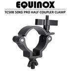 Pro 2" Black Truss Half Coupler Light Clamp