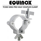 Pro 2" Silver Truss Half Coupler Light Clamp
