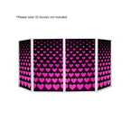 DJ Screen Heart Design Lycra (4 Pack)